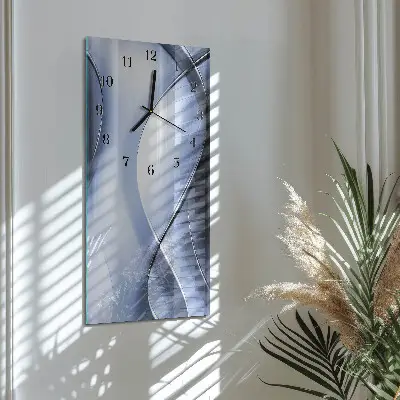 Vertikalus sieninis laikrodis Abstrakcija
