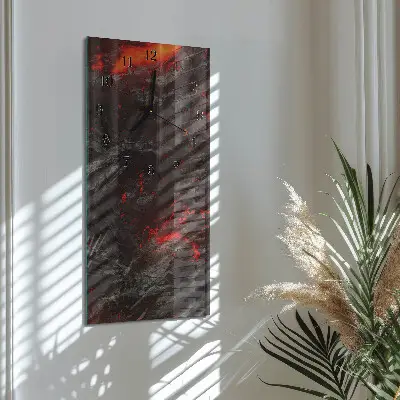 Vertikalus sieninis laikrodis Lava