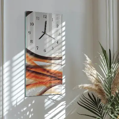 Vertikalus sieninis laikrodis Abstrakcija