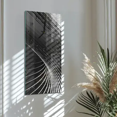 Vertikalus sieninis laikrodis Abstrakcija