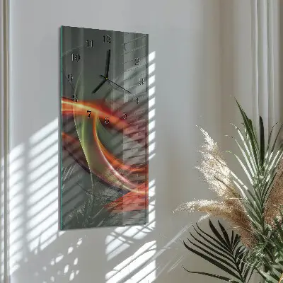 Vertikalus sieninis laikrodis Raštas