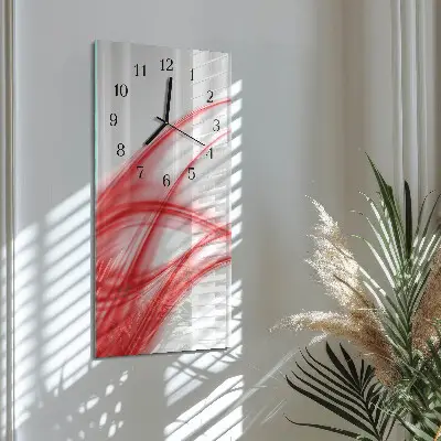Vertikalus sieninis laikrodis Abstraktus menas