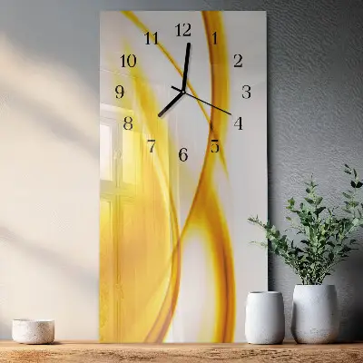 Vertikalus sieninis laikrodis Abstraktus menas