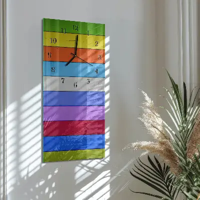 Vertikalus sieninis laikrodis Juostelės