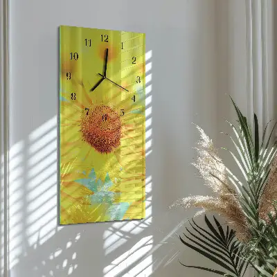 Vertikalus sieninis laikrodis Saulėgrąža