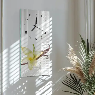 Stačiakampio stiklo laikrodis Lilija