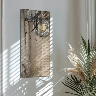 Vertikalus sieninis laikrodis Kompasas