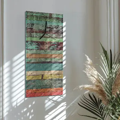 Stačiakampio stiklo laikrodis Mediena
