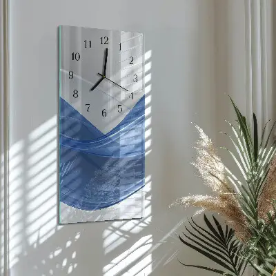 Vertikalus sieninis laikrodis Abstrakčios linijos