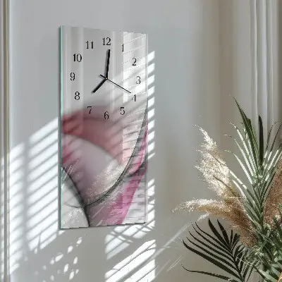 Vertikalus sieninis laikrodis Abstraktus menas