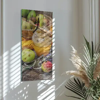 Vertikalus sieninis laikrodis Rudens stalas