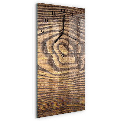 Stačiakampio stiklo laikrodis Mediena