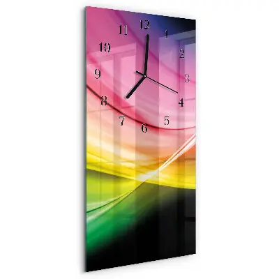 Vertikalus sieninis laikrodis Abstrakčios linijos