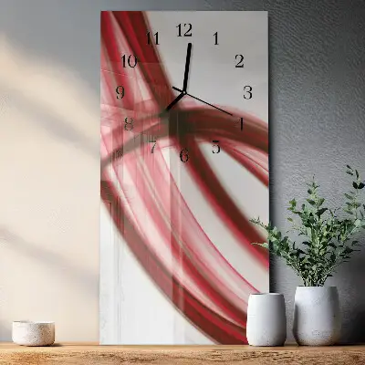 Vertikalus sieninis laikrodis Abstrakčios linijos