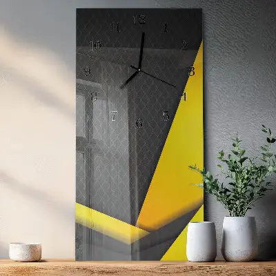 Vertikalus sieninis laikrodis Abstrakcija