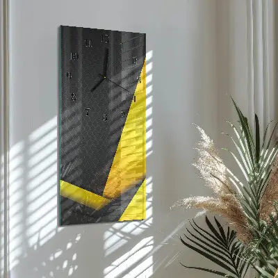 Vertikalus sieninis laikrodis Abstrakcija