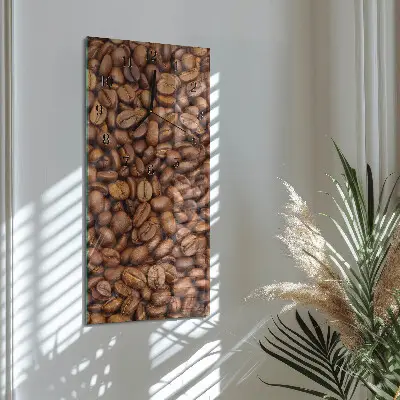 Stačiakampio stiklo laikrodis Pupelės