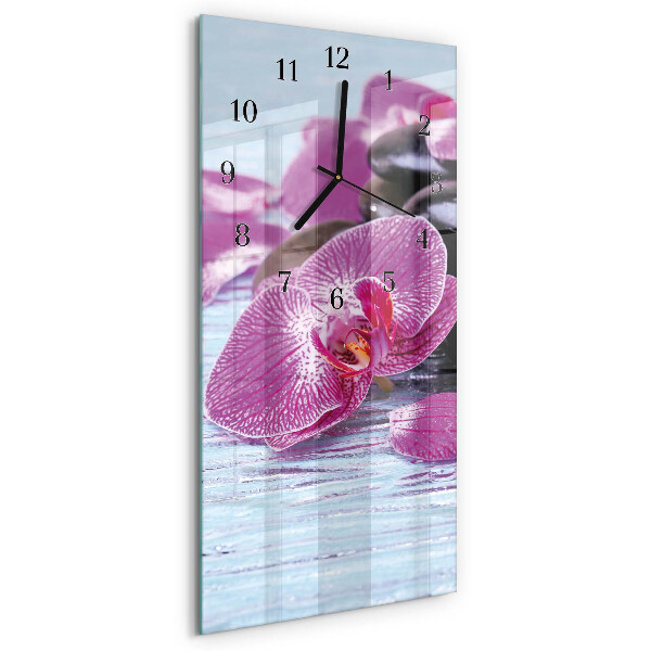 Vertikalus sieninis laikrodis Idėja orchidėjoms