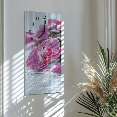 Vertikalus sieninis laikrodis Idėja orchidėjoms
