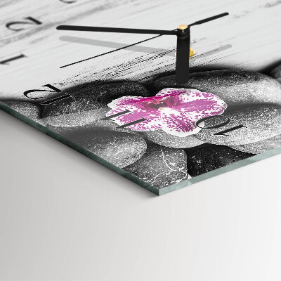 Vertikalus sieninis laikrodis Orchidėjų akmenys