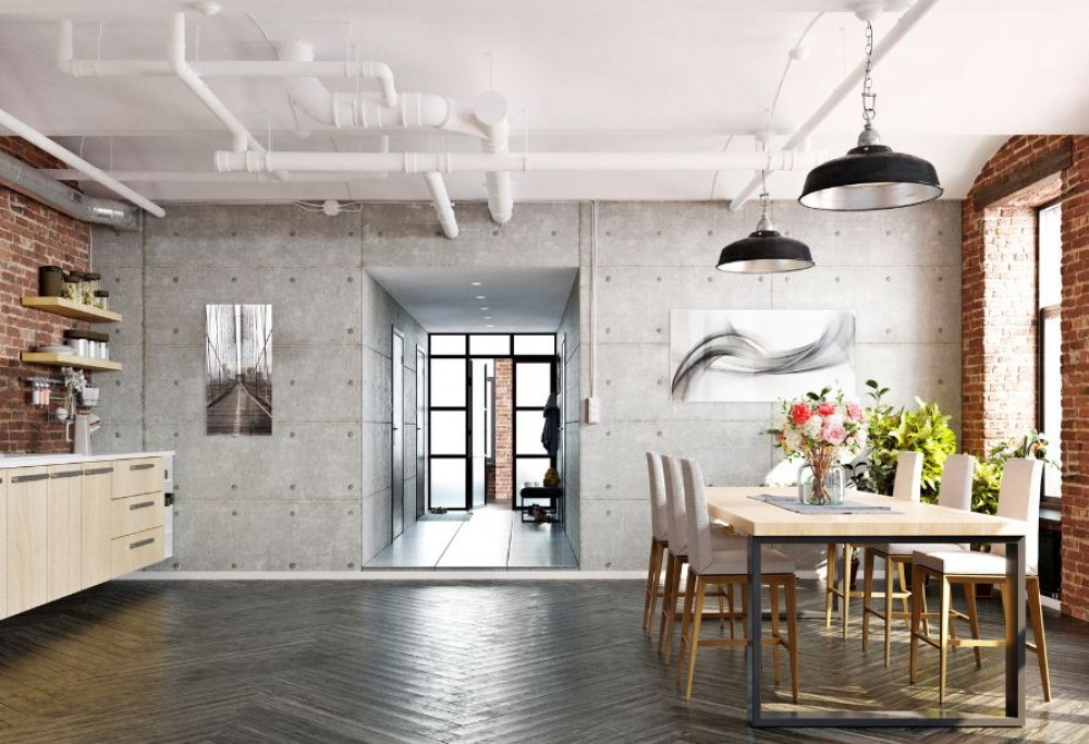 Nuotraukos virtuvėje ir valgomajame